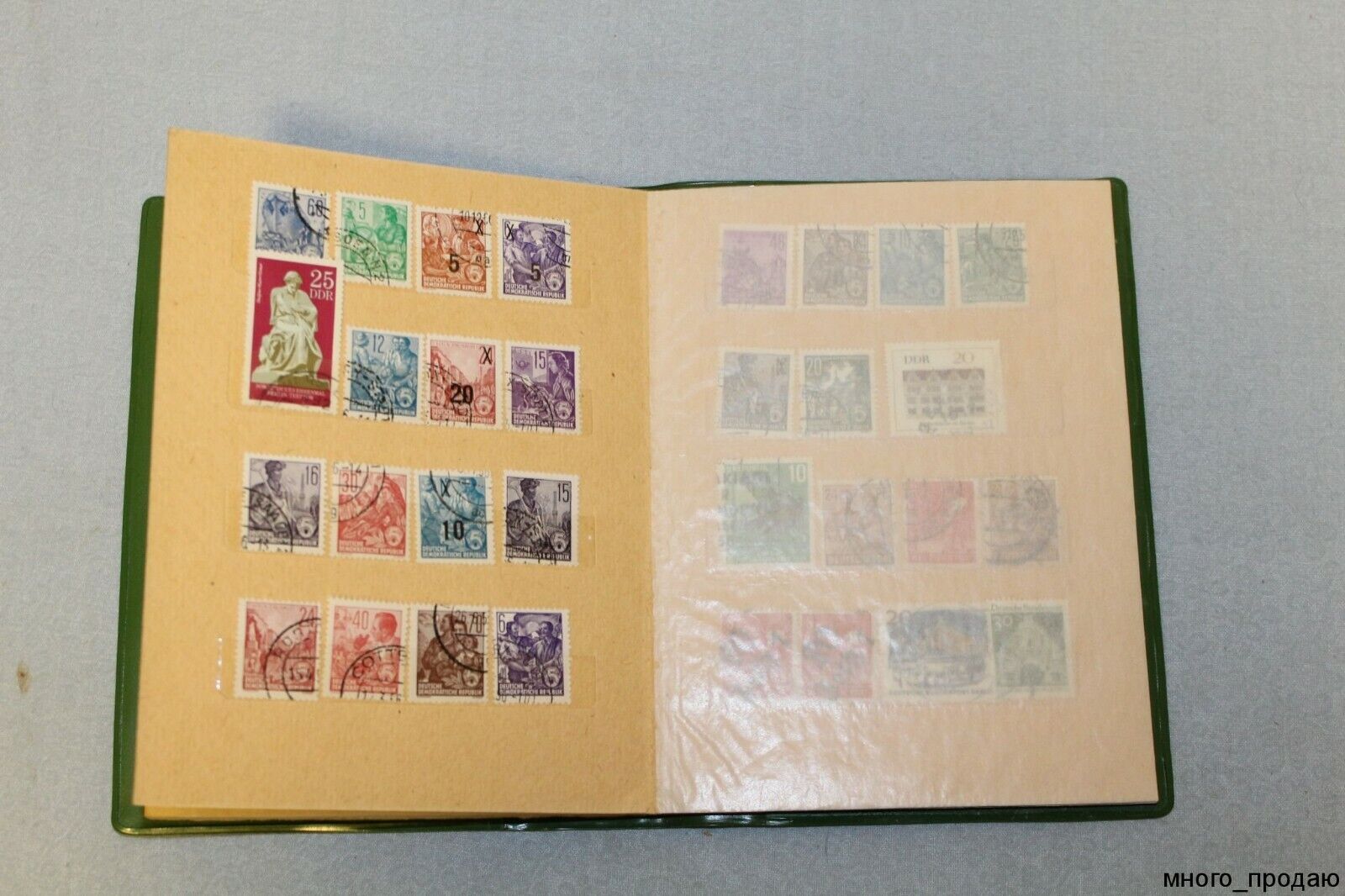 10753.Album with Collection of stamps of the Socialist camp countries (except USSR)