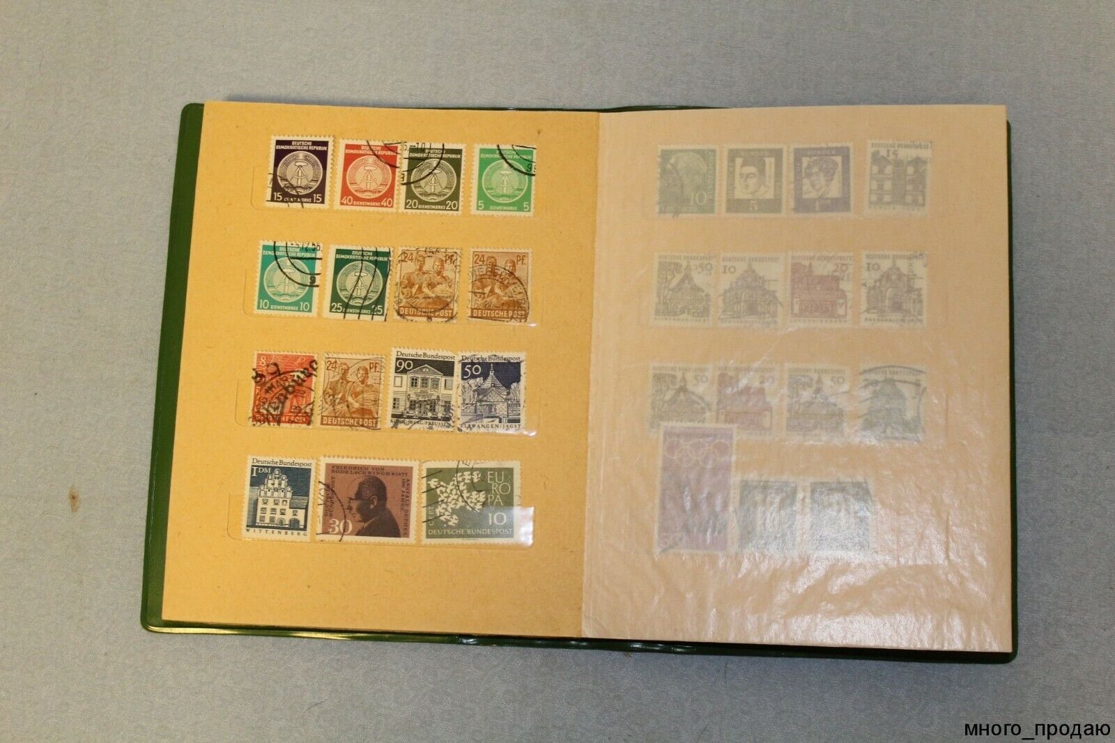 10753.Album with Collection of stamps of the Socialist camp countries (except USSR)