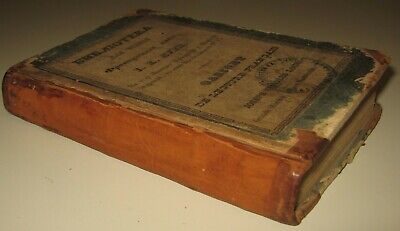 10807.Antique Franch Book: Alphonse de Lamartine. Jocelyn. 1836