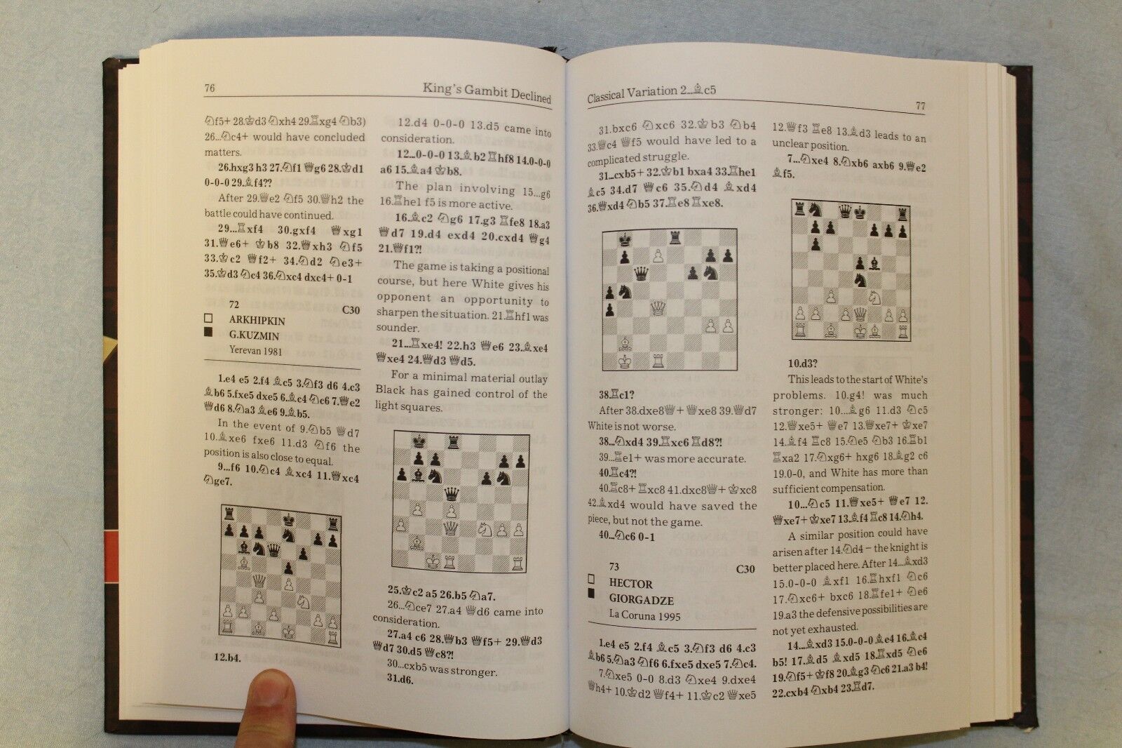 11098.Chess Book: Nikolai Kalinichenko. Kings gambit. 2009