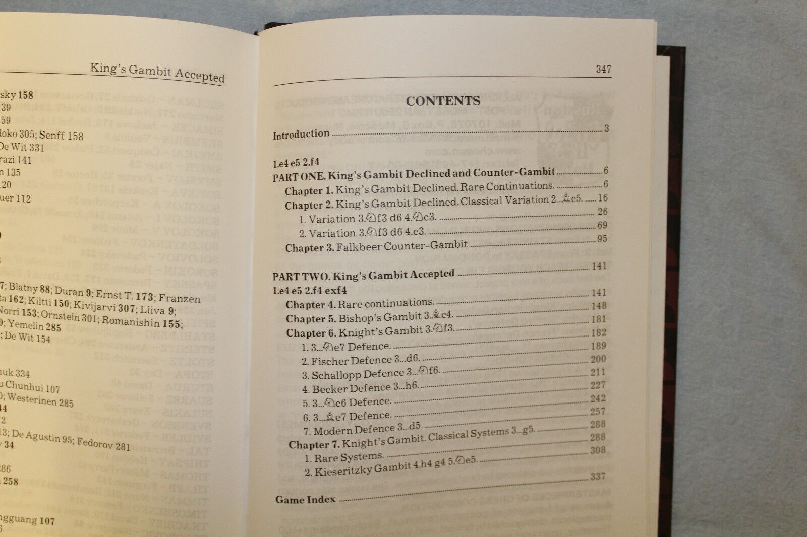 11098.Chess Book: Nikolai Kalinichenko. Kings gambit. 2009