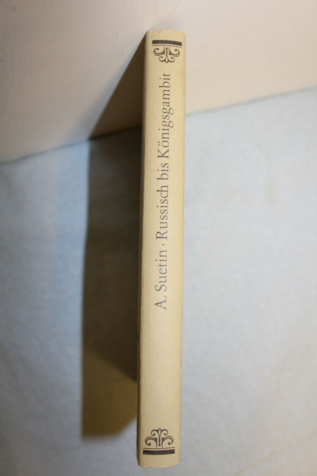 11310.German Chess Book Signed by Suetin to Polugaevsky. Russisch bis Konigsgambit