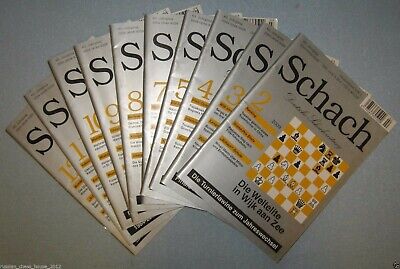 11327.German Chess Magazine: «Schach». Individual issues. 2008 – 2010