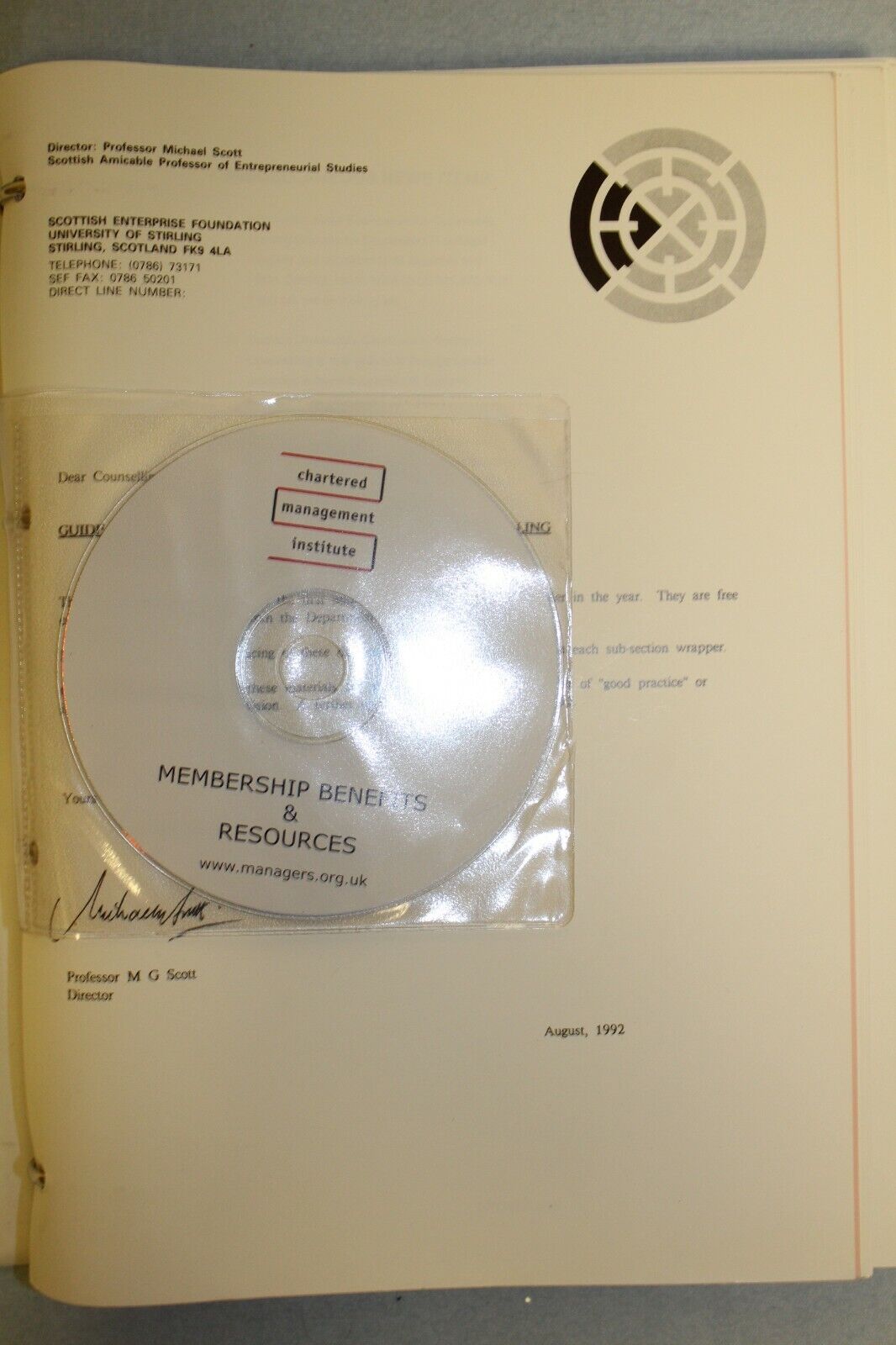 11332.Guide to Business Counselling. Managing & Monitoring. Training Materials