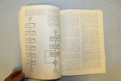 11359.M. Botvinnik. Block Diagram of  Algorithm of Chess Game. Rare preprint edition