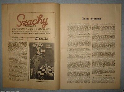11400.Polish Chess Magazine: «Szachy». Complete yearly set. 1960