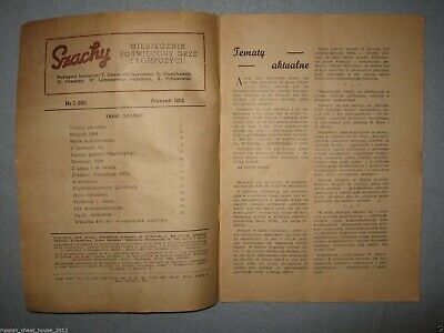 11401.Polish Chess Magazine: «Szachy». Complete yearly set. 1962