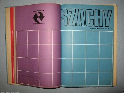 11406.Polish Chess Magazine: «Szachy». Complete yearly set. 1975
