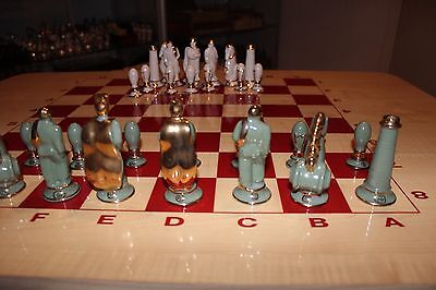 11413.Porcelain Chess Set «Electricity»