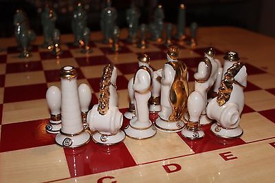 11413.Porcelain Chess Set «Electricity»