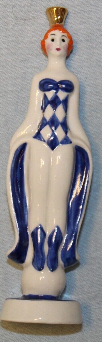 11423.Rare Soviet Porcelain Chess Set. Circus. Kiev 1984