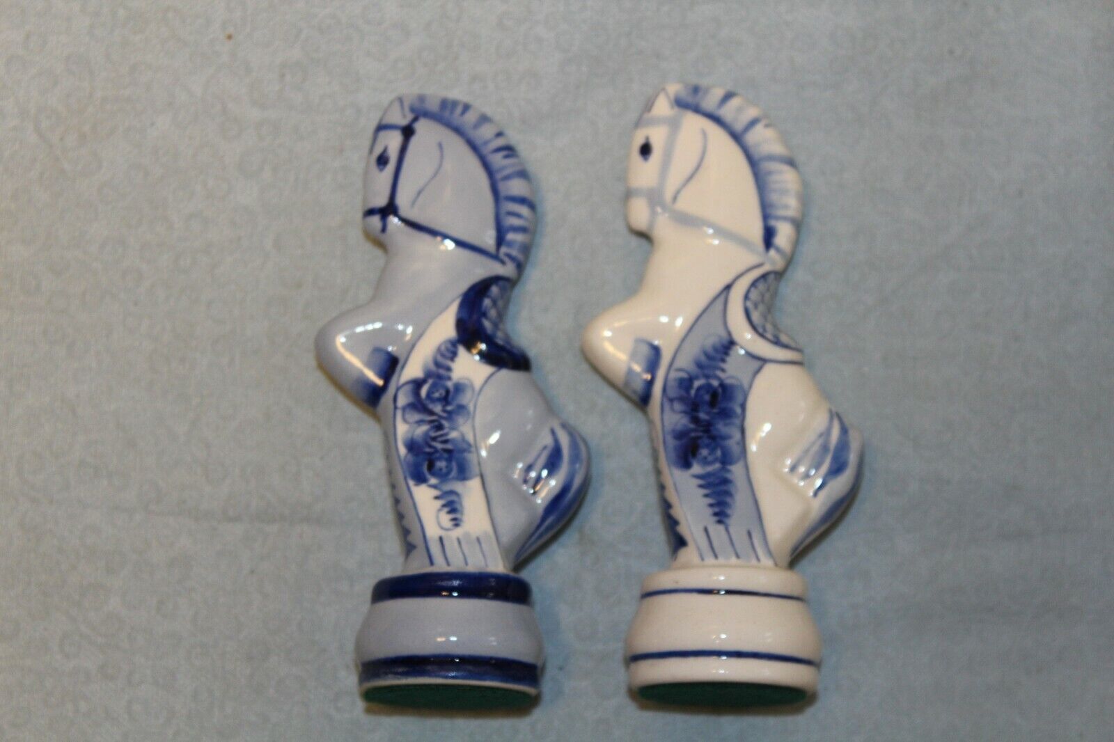 11907.Unique exemplar! Russian Porcelain Chess Set. Gzhel